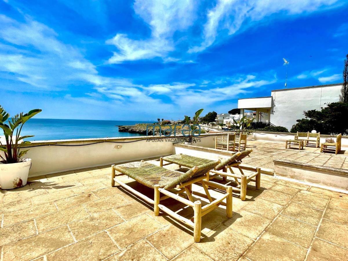 Villa Nauna, Fronte Mare Con Giardino E Terrazzo - Marea Collection Nardò Buitenkant foto
